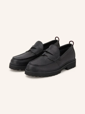 Hugo Penny Loafers Draven schwarz CZARNY