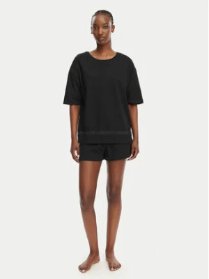 HUGO Piżama 50561609 Czarny Relaxed Fit