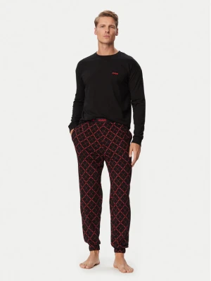 HUGO Piżama Elion 50570947 Czarny Relaxed Fit