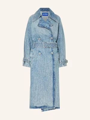 Hugo Płaszcz Jeansowy Garena blau