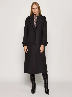 HUGO Płaszcz Milehe | z dodatkiem wełny