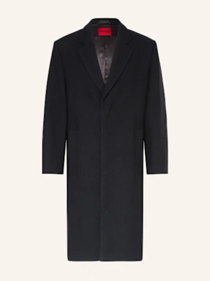 Hugo Płaszcz Wełniany Maldo schwarz