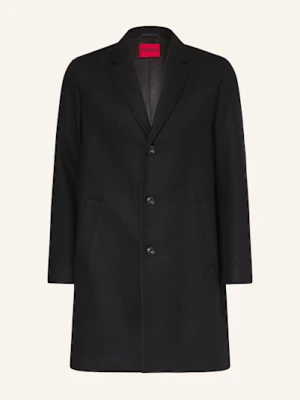 Hugo Płaszcz Wełniany Malte schwarz