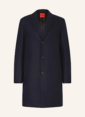 Hugo Płaszcz Wełniany malte2441 blau