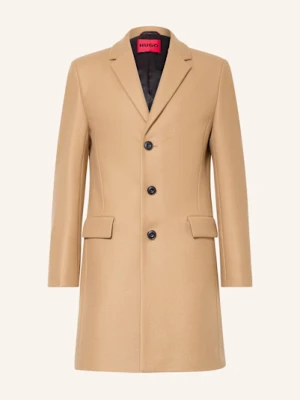 Hugo Płaszcz Wełniany Migor beige