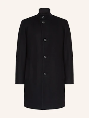 Hugo Płaszcz Wełniany Mintrax schwarz