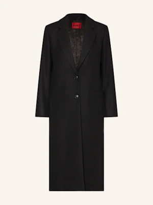 Hugo Płaszcz Wełniany Mojeni schwarz