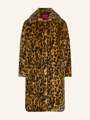 Hugo Płaszcz Ze Sztucznego Futra Mafelda beige