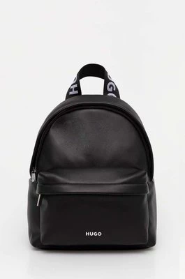 HUGO plecak damski kolor czarny mały gładki 50492173