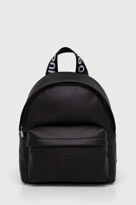 HUGO plecak damski kolor czarny mały gładki 50513080