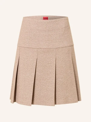 Hugo Plisowana Spódnica Renore braun