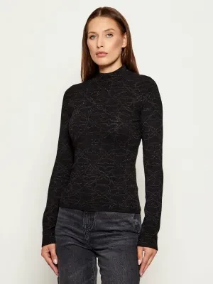 HUGO Półgolf Sinepro | Slim Fit