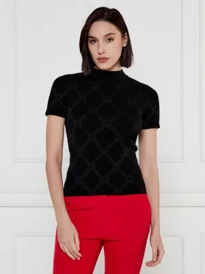 HUGO Półgolf Siskede | Slim Fit