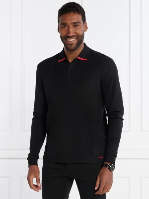 HUGO Polo Dalomo | Regular Fit czarny