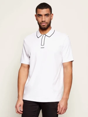 HUGO Polo Dalumo | Regular Fit biały