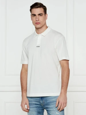 HUGO Polo Dangula | Regular Fit biały