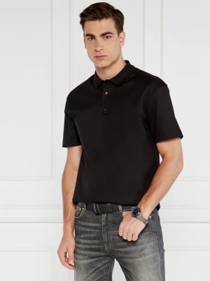 HUGO Polo Deabono_d | Regular Fit czarny