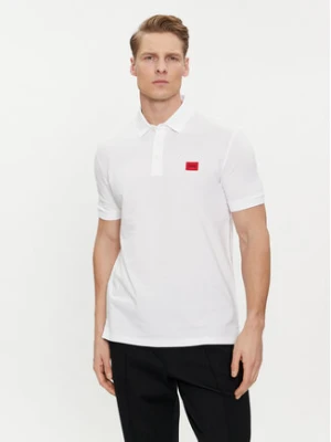 Hugo Polo Dereso232 50490770 Biały Slim Fit