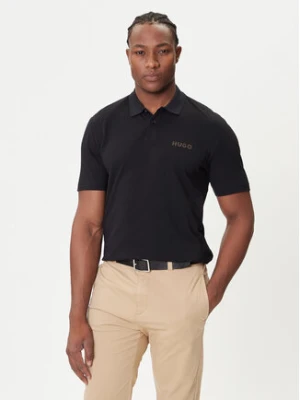 HUGO Polo Dirlmere 50542830 Czarny Regular Fit
