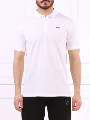 HUGO Polo Donos222 | Regular Fit biały