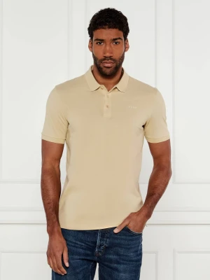 HUGO Polo Donos222 | Regular Fit beżowy