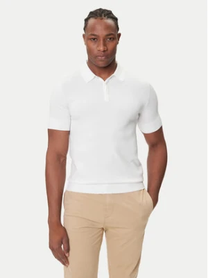HUGO Polo San Peter-CV 50536672 Écru Regular Fit