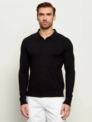 HUGO Polo San Pippo-CV | Slim Fit czarny