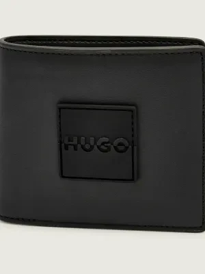 HUGO Portfel + brelok GB_4cc&Key RubPatch