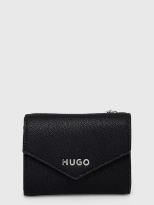 HUGO portfel damski kolor czarny 50516933