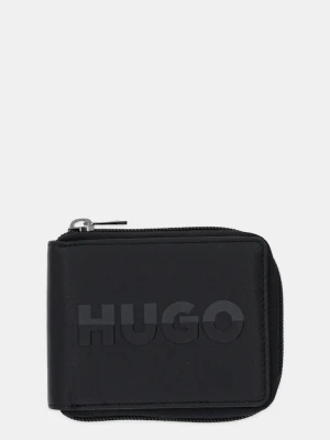 HUGO portfel męski kolor czarny 50548751
