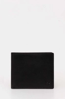 HUGO portfel skórzany męski kolor czarny 50511317