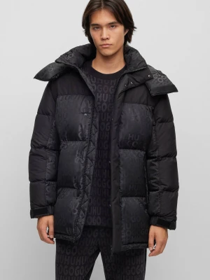 HUGO Puchowa kurtka Melmus2341 | Regular Fit czarny