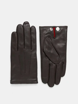 HUGO rękawiczki skórzane Jaan