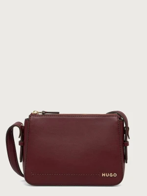 HUGO saszetka damska Yorih_Crossbody bordowy