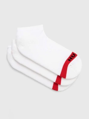 HUGO skarpetki 3-pack męskie kolor biały 50514916
