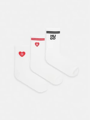 HUGO skarpetki 3P QS LOVE YOU CC W 3-pack