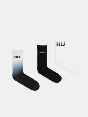 HUGO skarpetki 3P QS RIB RISING CC 3-pack