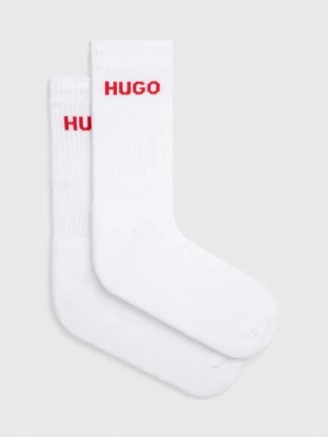HUGO skarpetki 6-pack męskie kolor biały