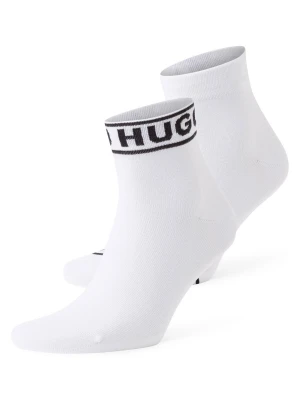 HUGO Skarpety w 2-paku - 2P SH LOGO CC W Kobiety Bawełna biały|czarny,