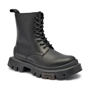 HUGO Skórzane botki Fabyan