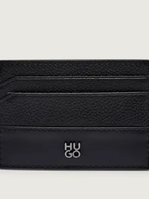 HUGO Skórzane etui na karty Quantic