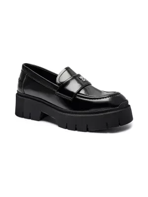 HUGO Skórzane loafersy Kris Loafer BROF