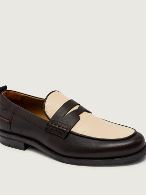 HUGO Skórzane loafersy Varian_loaf_ltcv