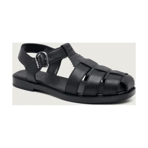 HUGO Skórzane sandały Liora_Sandal_clt