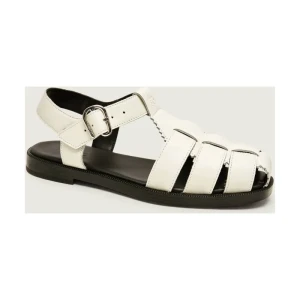 HUGO Skórzane sandały Liora_Sandal_clt