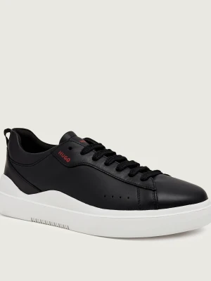 HUGO Skórzane sneakersy Blake Tenn lt N czarny