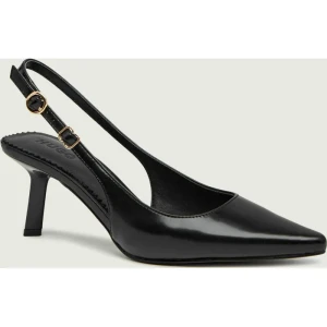 HUGO Skórzane szpilki Seleny_Sling70_bro