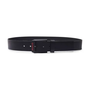 HUGO Skórzany pasek Gelio-B-Red_Sz40