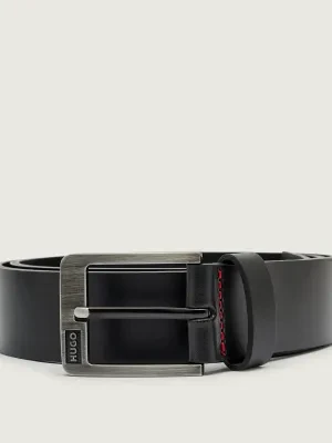 HUGO Skórzany pasek Grover_Sz35