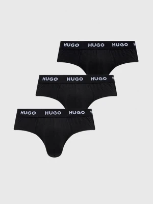 HUGO slipy (3-pack) 50469763 męskie kolor czarny 50469763